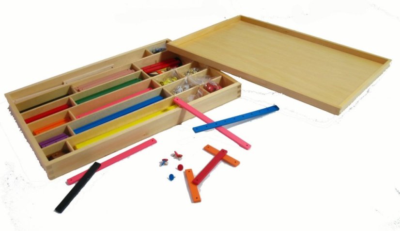 Geometrický skládací materiál