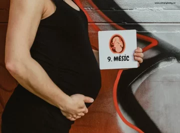 Těhotenské milníkové kartičky - Simply Baby