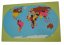 Svět - mapa s vlajkami (na stojánku)