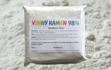 Vinný kámen 98% (hydrogenvinan draselný)