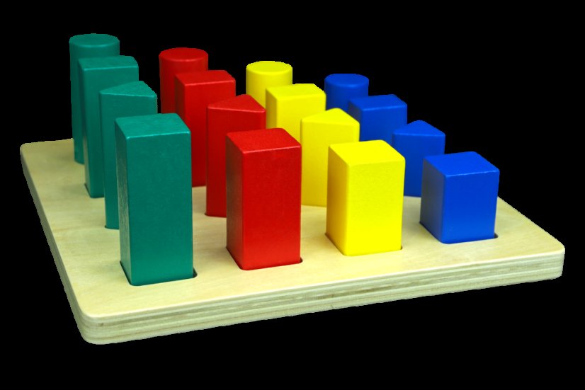 Žebřík - geometrická tělesa