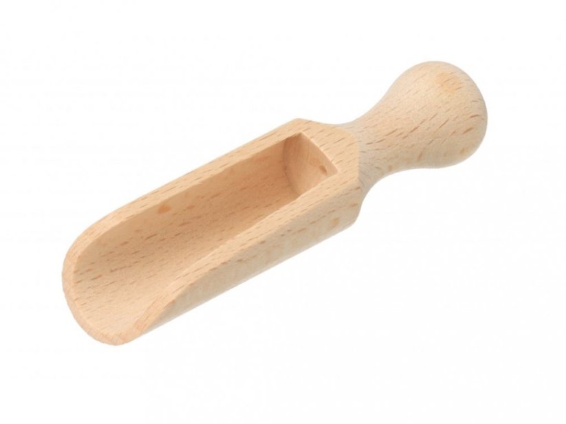 Dřevěná lopatka - Velikost: 8 cm