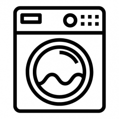 Pračka - vinylová samolepka