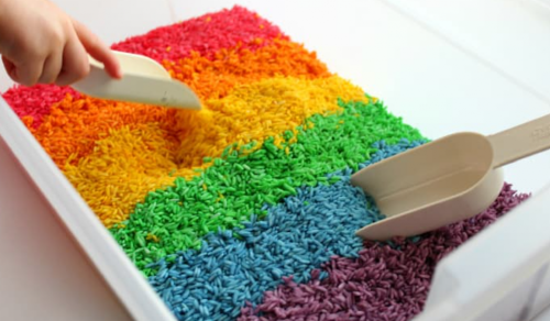 Sensory play - hraní všemi smysly