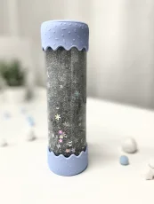Baby senzorická lahev - modrá