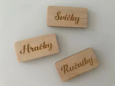 Obdélníkové štítky