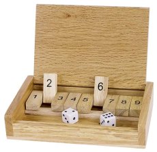 Cestovní hra - Shut the box
