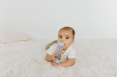 Baby senzorická lahev - zelená