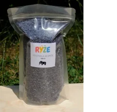 Barevná senzorická rýže - černá
