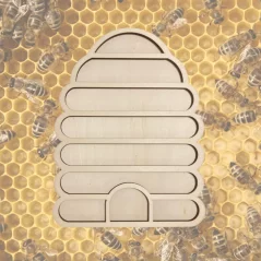Včelí úl - dřevěný tác