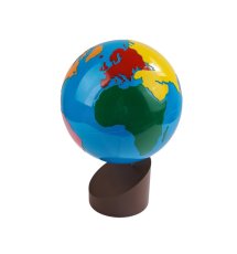 Moyo Montessori Glóbus - barevné kontinenty